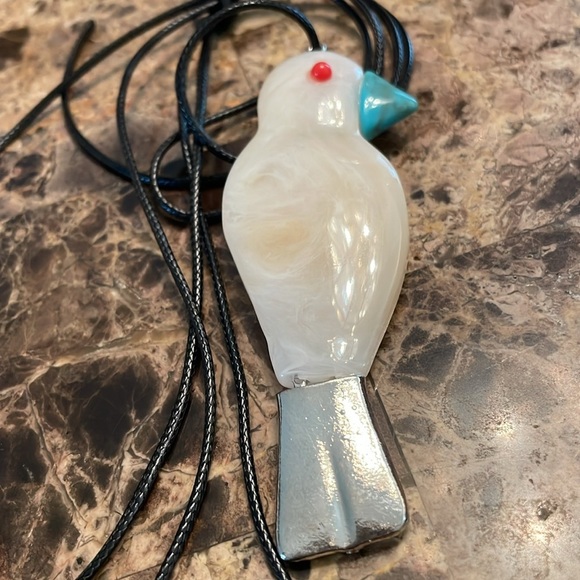 Zara Bird Cord Necklace - Picture 5 of 7